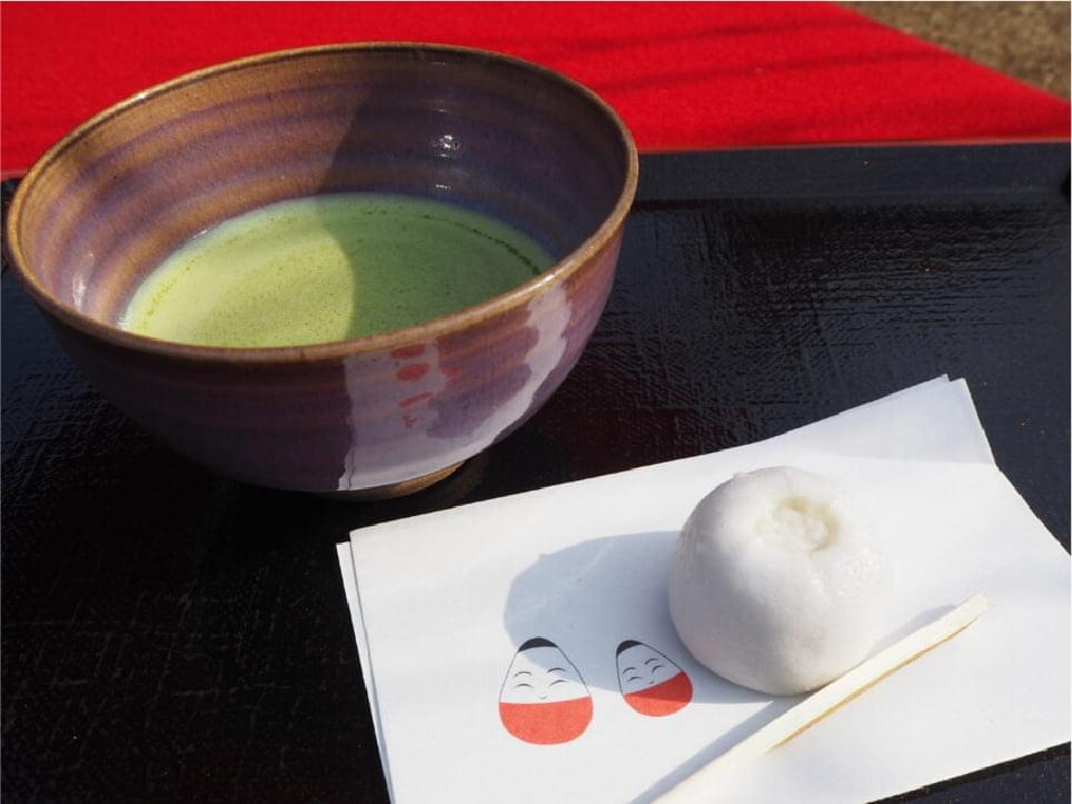 茶室 麟閣 お菓子付きお抹茶